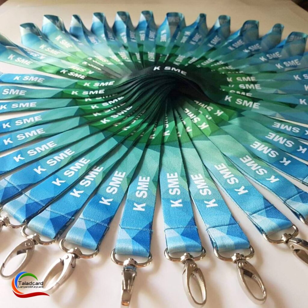 รับทำสายคล้องบัตรพนักงาน , สรีนสายคล้องคอห้อนบัตรระบบ Sublimation, โรงงานผลิตสายคล้องบัตร