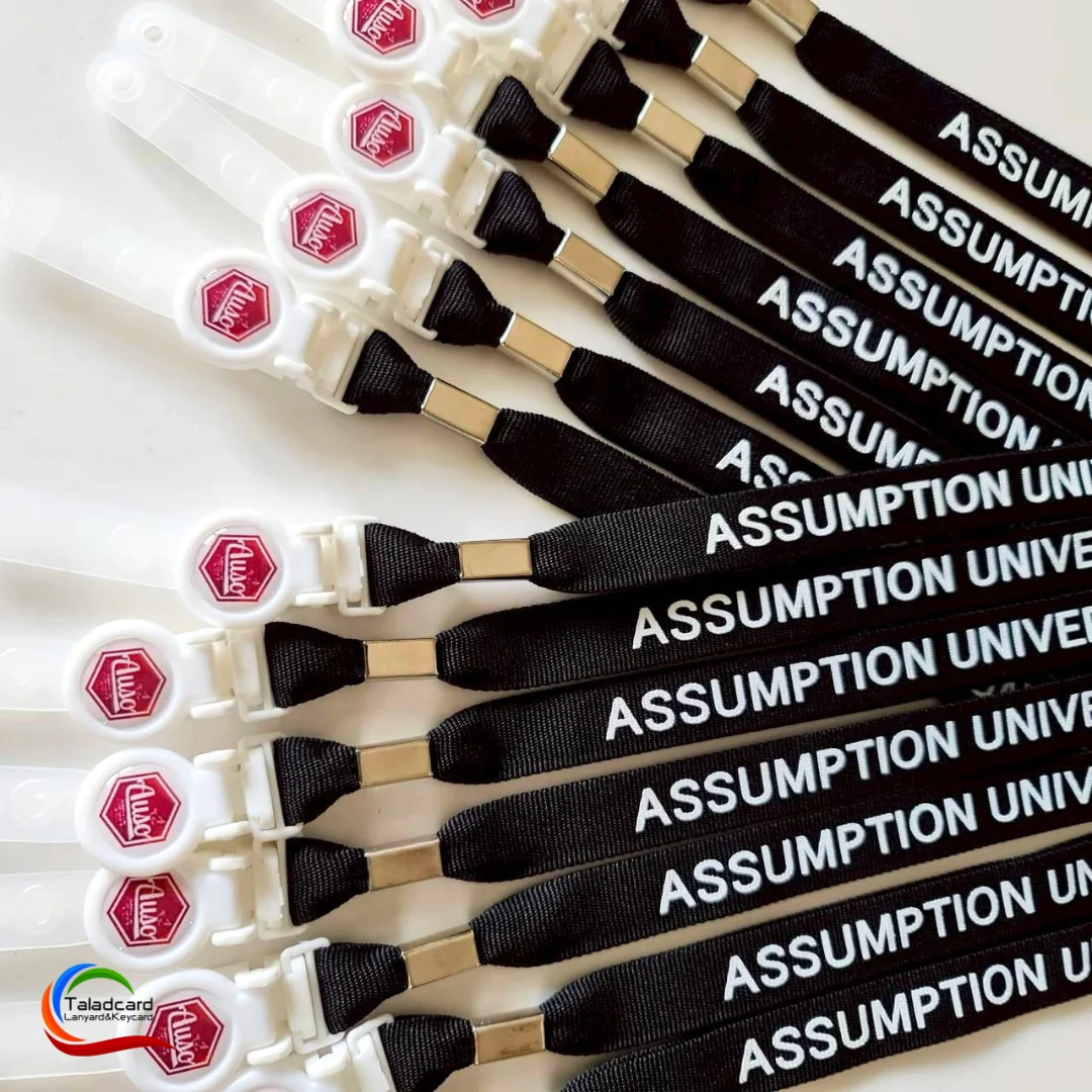 สายคล้องบัตรนักเรียน สกรีนสายคล้องคอชื่อโรงเรียน