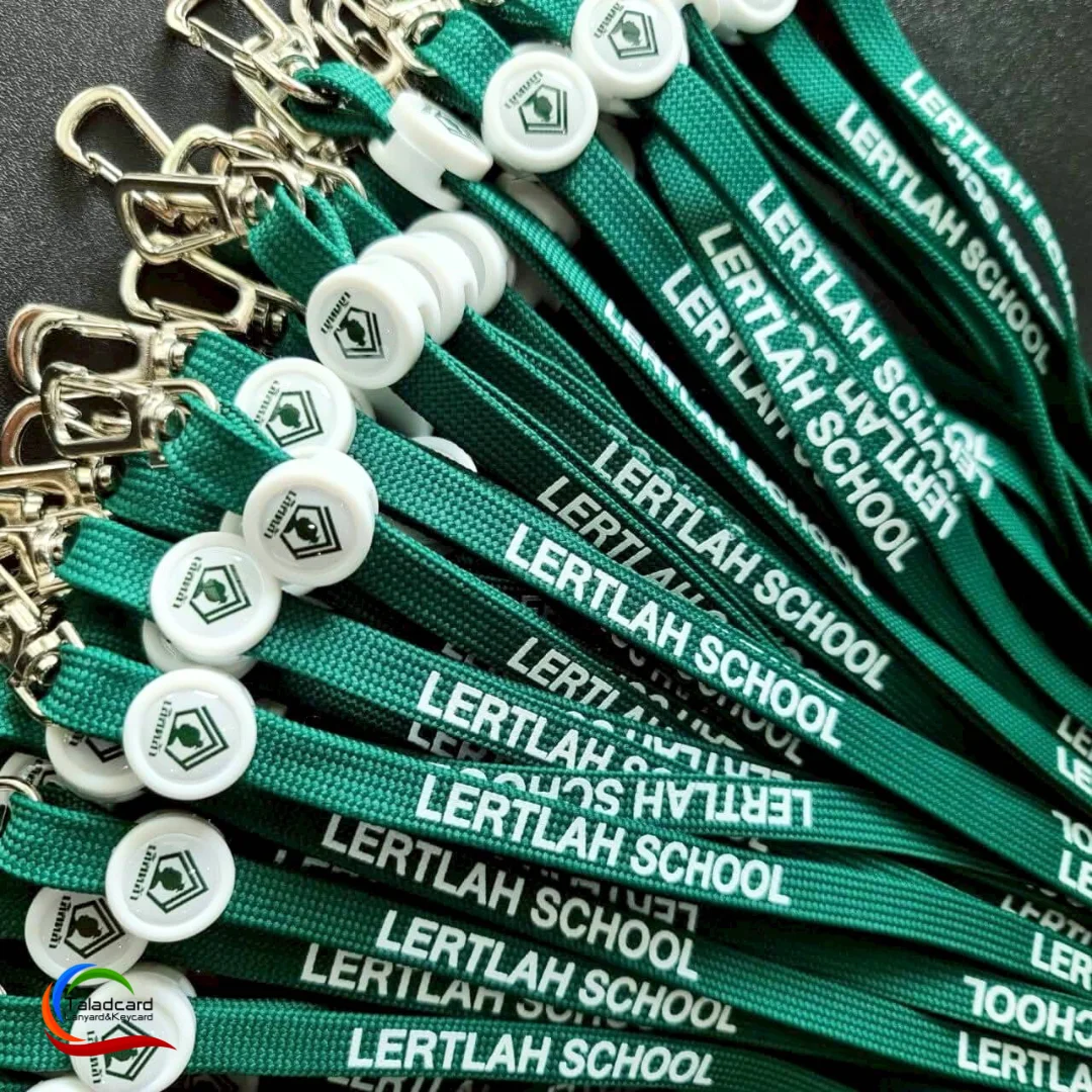 สายคล้องบัตรนักเรียน สกรีนสายคล้องคอชื่อโรงเรียน