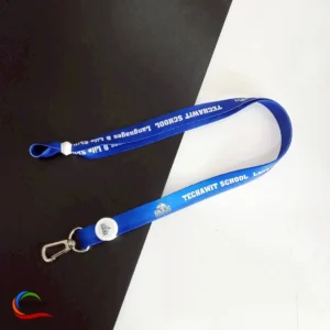 สายคล้องบัตรนักเรียน สกรีนสายคล้องคอชื่อโรงเรียน