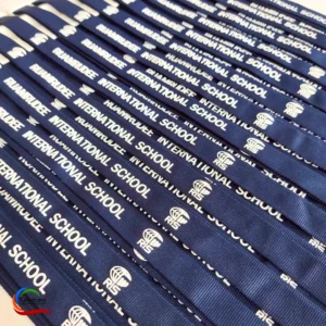 สายคล้องบัตรนักเรียน สกรีนสายคล้องคอชื่อโรงเรียน