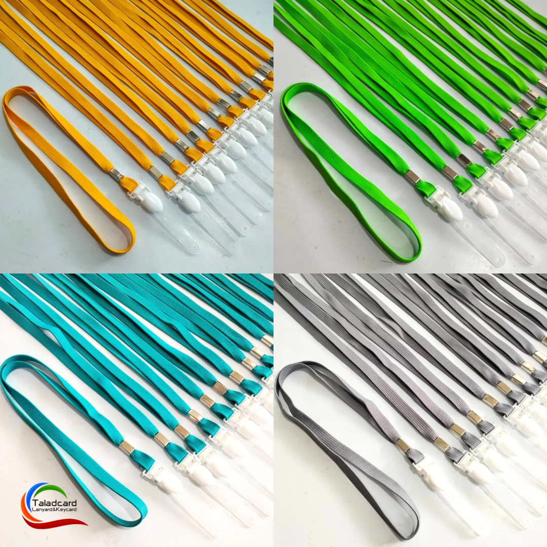 สายคล้องเปล่า สายคล้องสีพื้น ไม่สกรีน